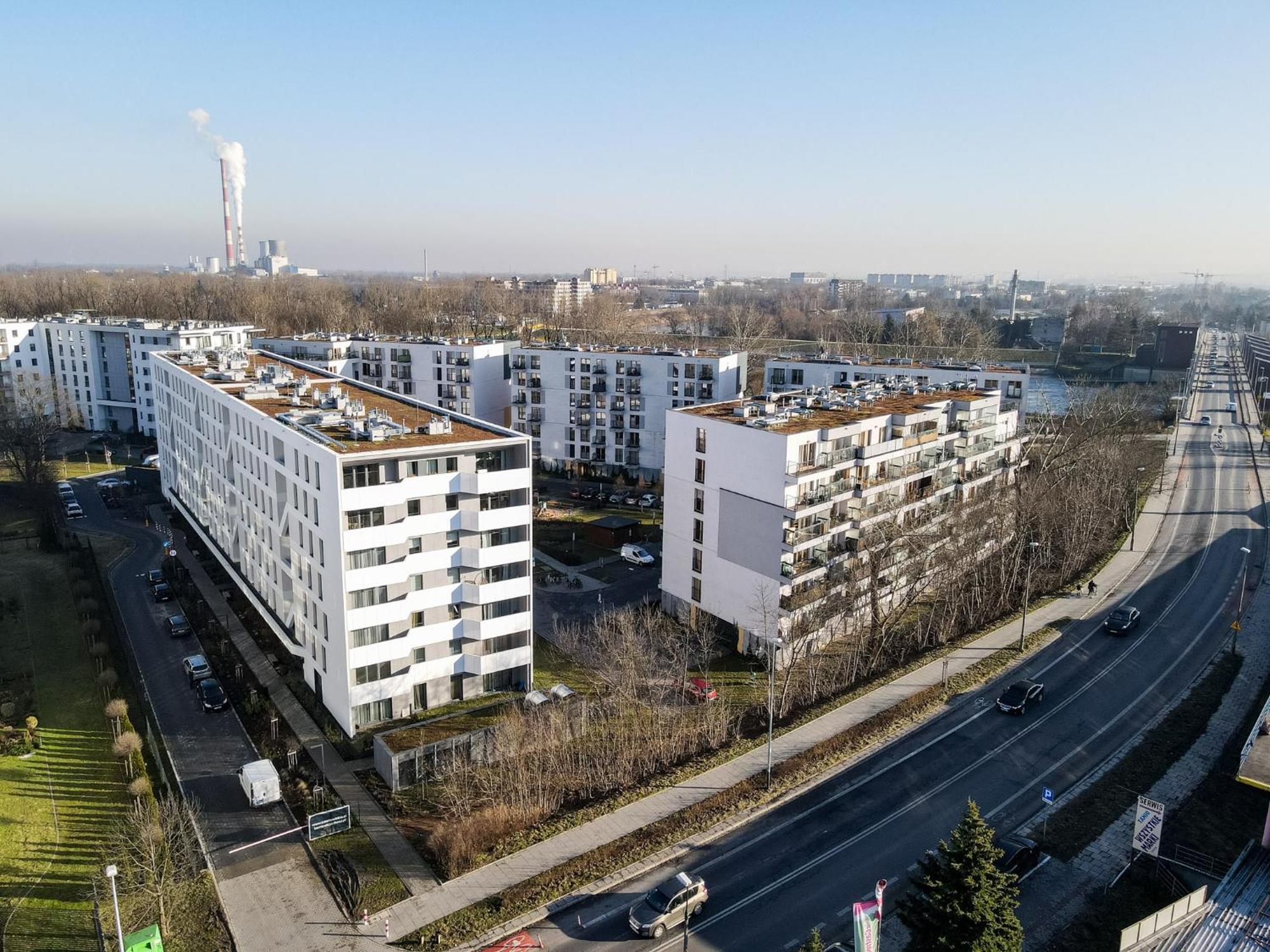 Dabie Park Residence Kraków Exteriör bild